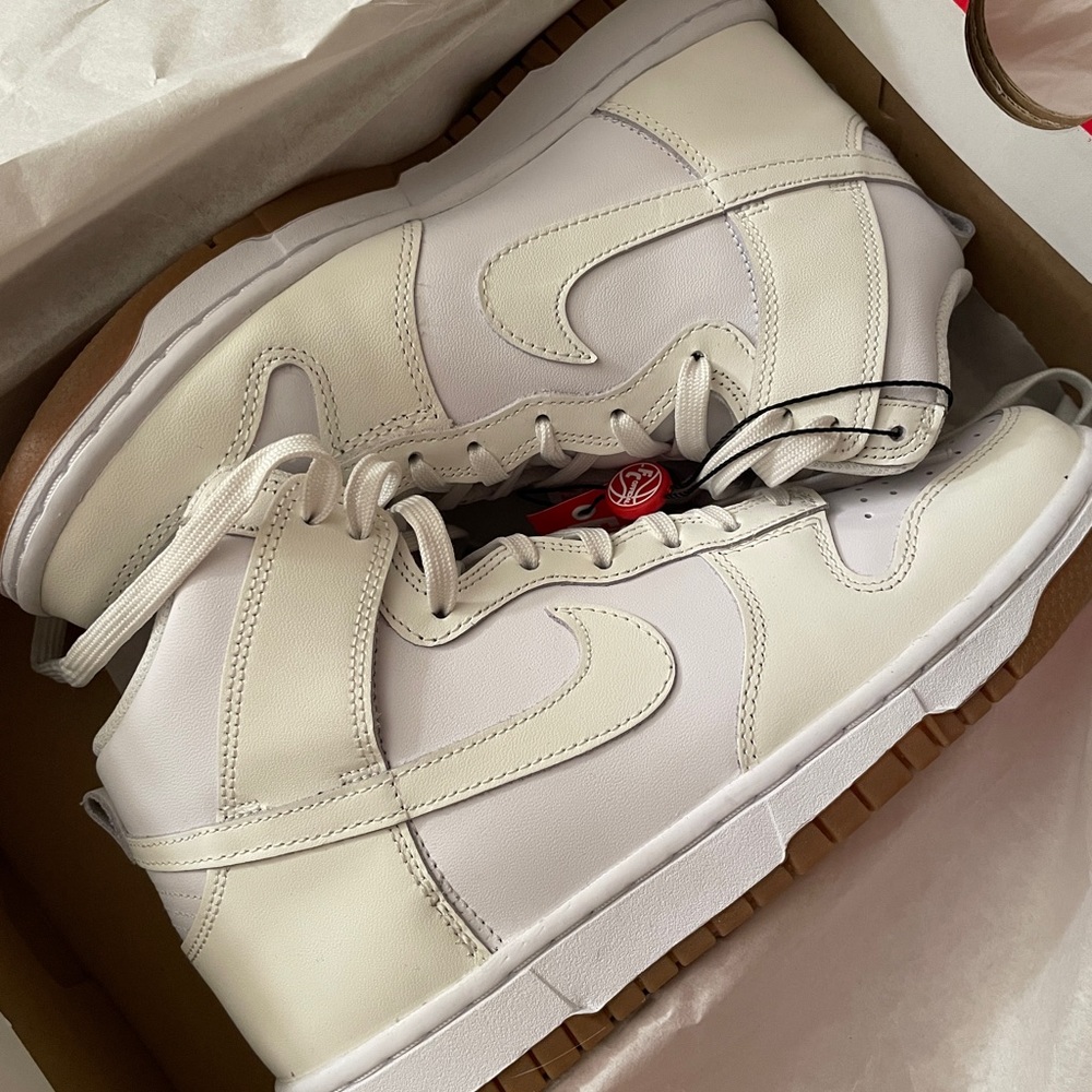 Nike Dunk Gum and Sail Women’s